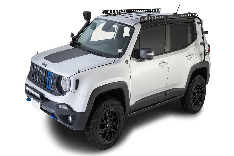 Rhino-Rack Backbone Mounting System Jeep Renegade - The Rhino-Rack Backbone is a mounting system for the Jeep Renegade (2015+). Connecting to your vehicles solid rails via 2 mounting bases on each side, it allows for a Rhino-Rack Pioneer System to be fitted on top.