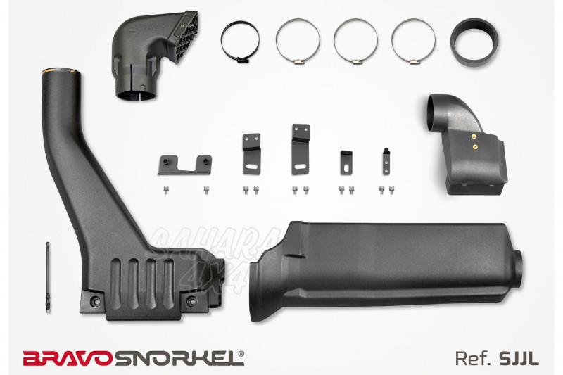 Snorkel Jeep Wrangler JL (2017-) - Snorkel de buena calidad. Vlido para motores Gasolina y Disel.