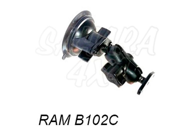  Kit brazo corto 9cm con ventosa