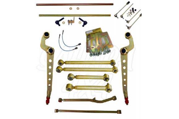 Kit Completo Extreme de Suspensin para Nissan Patrol GR Y60 - Kit de accesorios recomendables para elevaciones a partir de +7.5cm