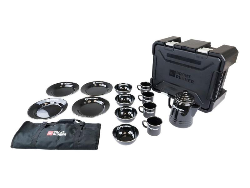 Wolf pack pro petromax kitchen coffe & crockery set - Take outdoor cooking convenience to the next level with this versatile, high-quality crockery, utensil and coffee set, all packed conveniently in a Wolf Pack Pro
