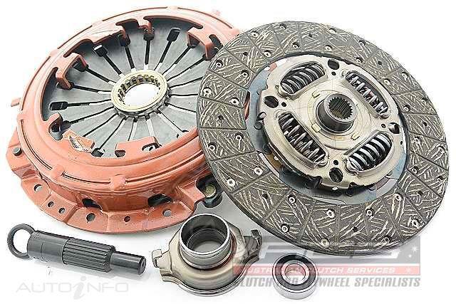 Kit de embrague Xtreme Outback para Mitsubishi Montero DID V80 3.2 Diesel (200cv) - Reforzado un 20% ms que el original. Medidas 275x23x26mm