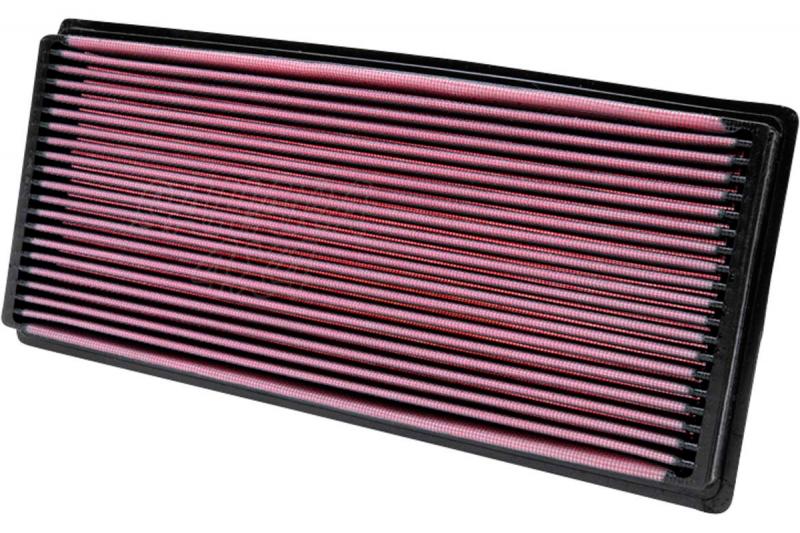 Replacement air filter K&N Jeep Wrangler 96-02 2.5 Petrol, 4.0 Petrol