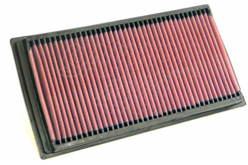 Replacement air filter K&N BMW X5(E53) 4.4, 4.6, 4.8 Petrol - K&N 33-2255: Height 2.9 cm x Long 28.4 cm x Wide 14.8 cm 