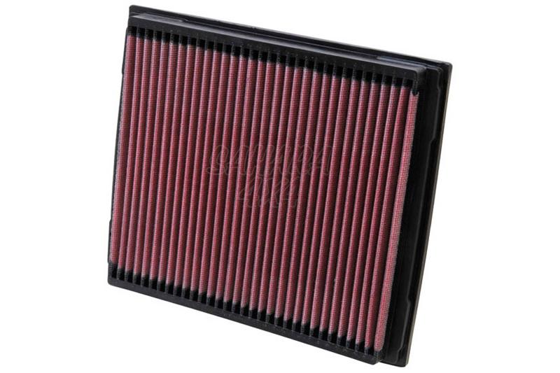 Filtro K&N Air Filter para reemplazo Land Rover Defender/Discovery II/Range Rover II - K&N 33-2788: Alto 3 cm x Largo 20.3 cm x Ancho 23.7 cm. 