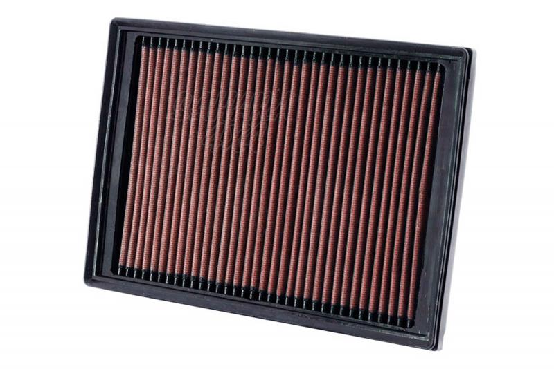 Filtro K&N Air Filter para reemplazo Land Rover Defender 2.2 Diesel (11-15), 2.4 Diesel (07-12) - K&N 33-2992: Alto 4.1 cm x Largo 23.8 cm x Ancho 19.5 cm. 