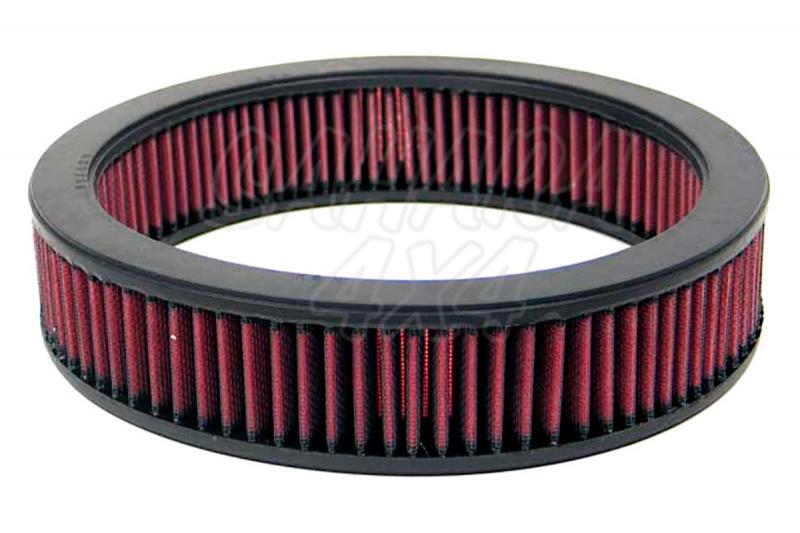 Filtro K&N Air Filter para reemplazo Toyota Hilux 2.0 Carb(84-86) 3Y Eng.