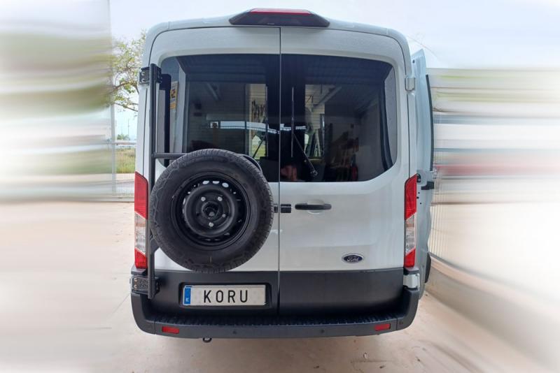 Ford Transit left wheel carrier, 180 hinge without ladder 