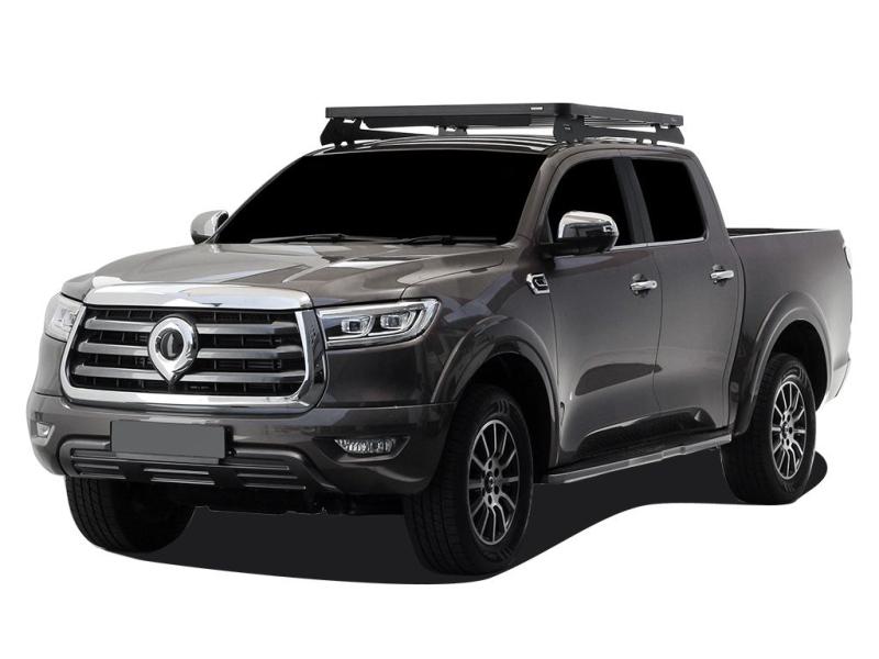 GWM P Series (2020-) Slimlin II Roof Rack Kit - Front Runner - Haul all your gear atop your GWM P Series with this sleek, sturdy Slimline II Roof Rack Kit, complete with tray, wind deflector and foot rails.