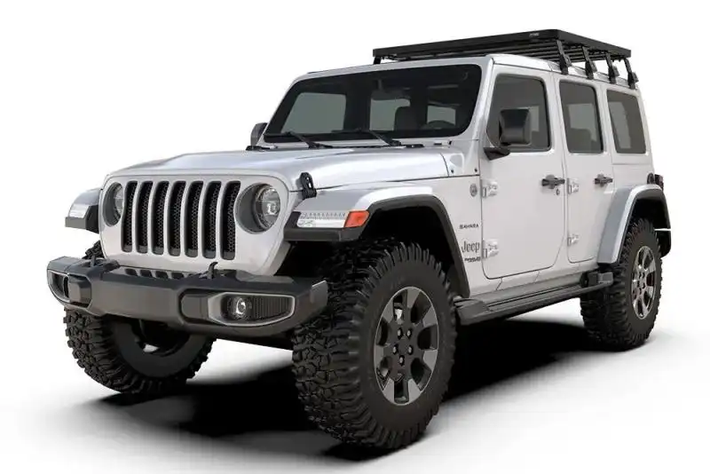 Jeep Wrangler JL 4 puertas Sky One-Touch Extrem  Extreme Slimline II Roof Rack Kit - by Front Runner