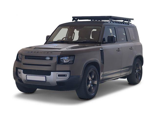 Baca Front Runner Slimline II Contour Kit Para Land Rover Defender 110  - Preprete para cualquier aventura con la baca Slimline II. Esta robusta baca todoterreno ha sido diseada para adaptarse perfectamente a su Land Rover Defender 110 L663. Es muy verstil y cuenta con un diseo modular nico que le permite personalizarlo con una amplia gama de accesorios y aumentar su capacidad de transporte de carga. Este juego de baca en particular incluye 4 rieles de contorno que proporcionan una base robusta y esttica para su baca