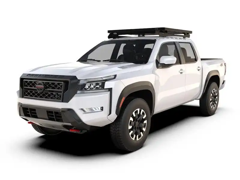 Nissan Frontier 3rd Gen (2021-Current) Slimline II Roof Rack Kit - Get your third-generation Nissan Frontier ready for any adventure when you fit this Slimline II Roof Rack kit. With 55+ accessories for this rack, you can load up the camping, overlanding and sports gear you need for your adventures.