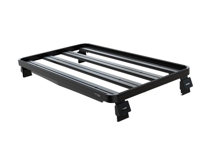 Nissan Patrol Y61 Single cab Slimline II Roof Rack Kit - by Front Runner - This durable Slimline II Roof Rack Kit turns your tough Nissan Patrol into the ultimate cargo carrier. There are 55+ practical rack accessories for this rack. 