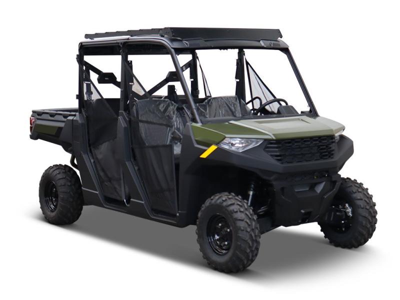 Polaris Ranger Crew Cab (2018-Current) Slimsport Roof Rack Kit - by Front Runner - Turn your Polaris Ranger Crew Cab (2018-Current) into the ultimate off-road adventure vehicle by adding a Roof Rack to easily transport all your cargo.