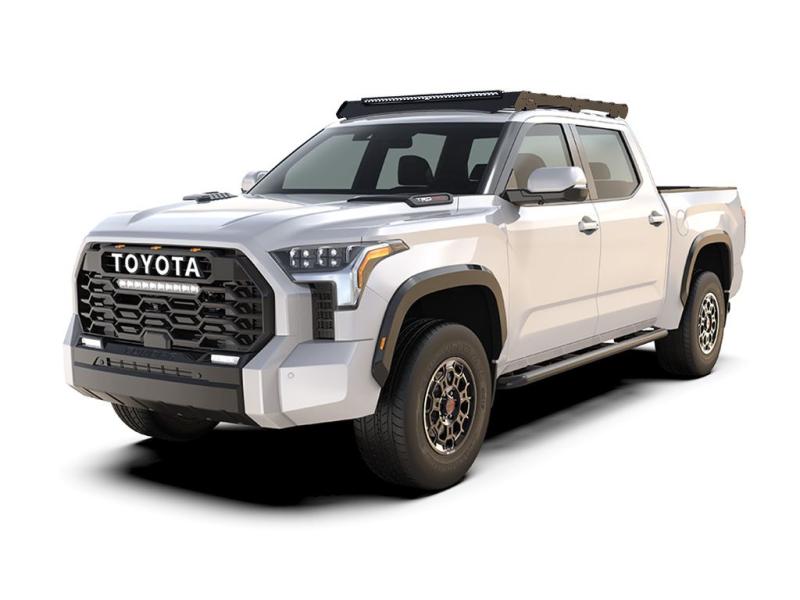 Baca de techo Front Runner Slimsport con soporte de barra led para Toyota Tundra Crew Cab (2022-)