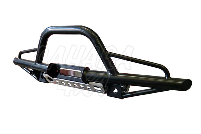 Paragolpes Delantero Tubular con defensa y soporte winch para Land Rover defender  - Con soporte de winch