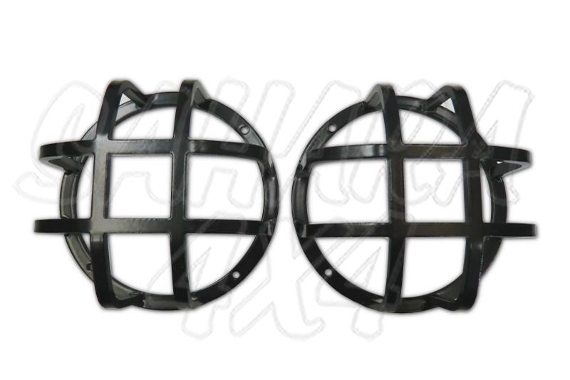 Front Kit 2 pieces , Rounded lamp guard (rear fog lamp & reverse lamp)