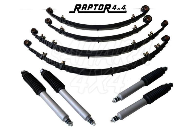 Complete kit suspension Raptor4x4 2/+5cm for Nissan Patrol TR 2.8 K260