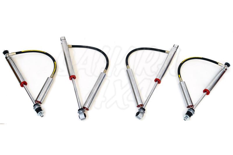 Shocks absorbers +10cm with remote reservoir for Nissan Patrol GR Y60 / Y61