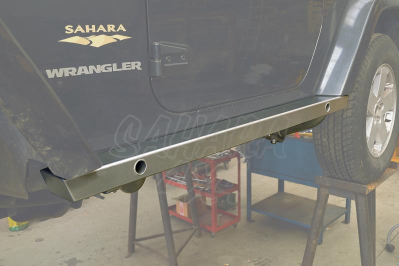 Rock Sliders 100 mm x 50mm Wrangler JK 3 puertas