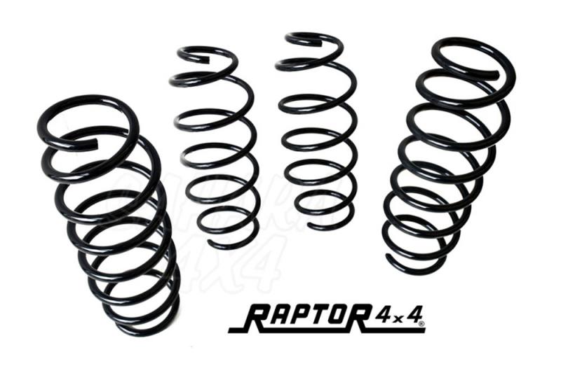 KIT OF 4 SPRINGS JEEP RENEGADE +4CM MEDIUM LOAD - Complete kit,