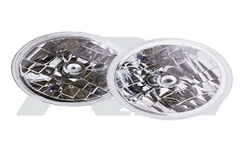 PAIR OF FRONT LED/HALOGEN HEADLAMP LIGHT