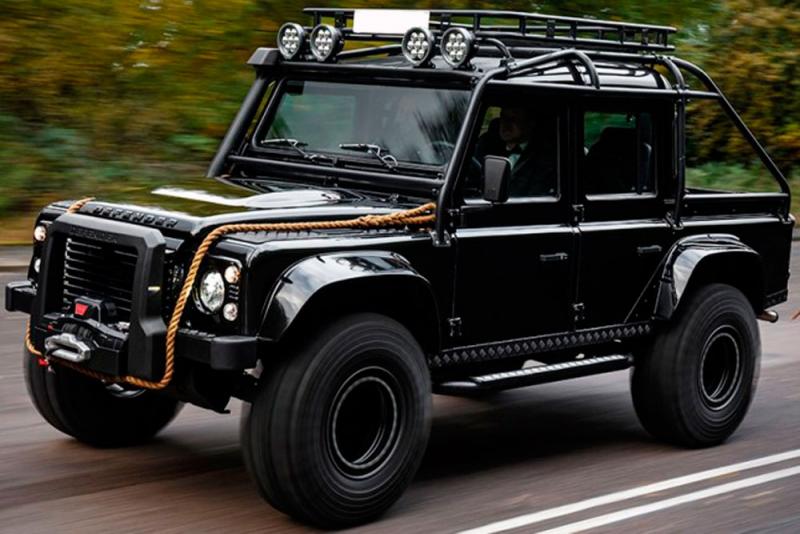 Spectre tipe fender flares Land Rover Defender +10 cm - All included for frontal fitting on the car.