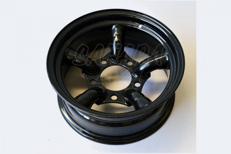 Steel Black Wheel Trial Xtreme Type Range Rover Classic - Size available: 7x16 5x165,1 ET-25 +11.5cm