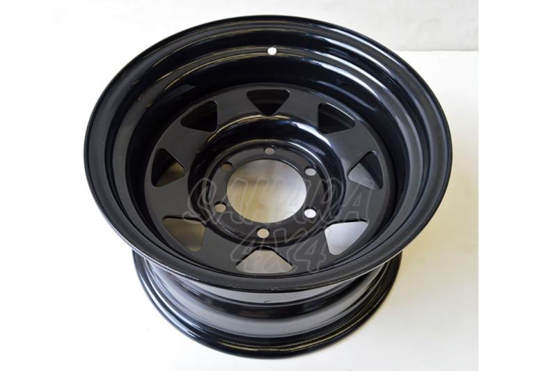 Steel Black Wheel 7x15 ET-20 6x139.7 ,Nissan