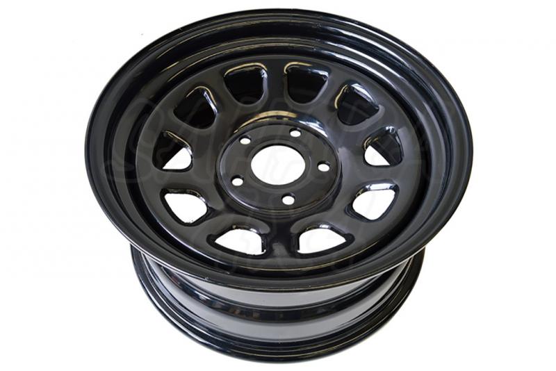 Llanta Acero Negro 8x17 5x127 ET 10 71.6 Buje