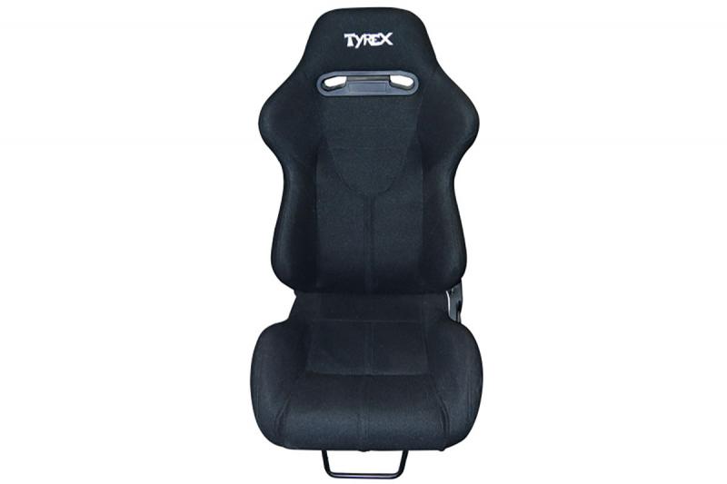 Asiento deportivo TYREX en tela negra  - 