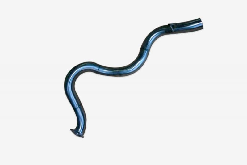 Tecinox Direct rear tube without resonator Defender 90 TD4 and TD5 after 1999 