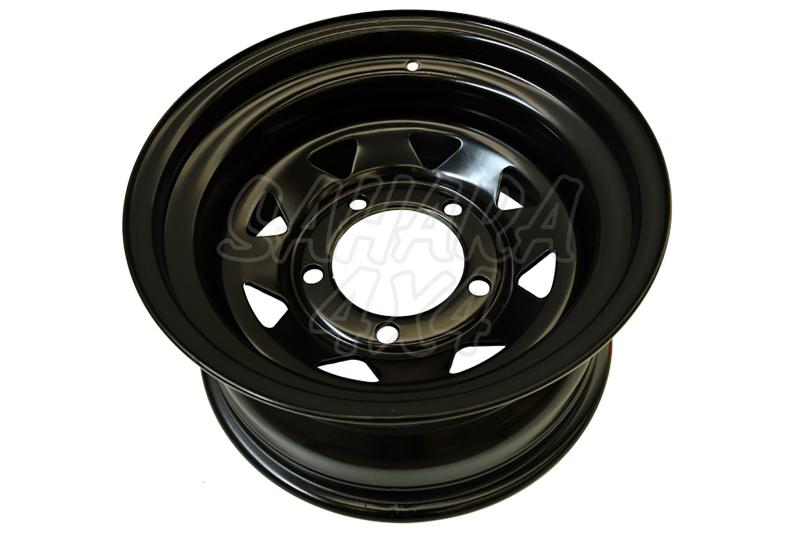 Llanta acero Negro 7x16 ET-20 5x139.7 Suzuki  - 