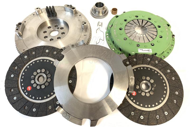 Conjunto de embrague XTREME spec  Land Rover Defender 200/300 TDI/ TGV 240mm
