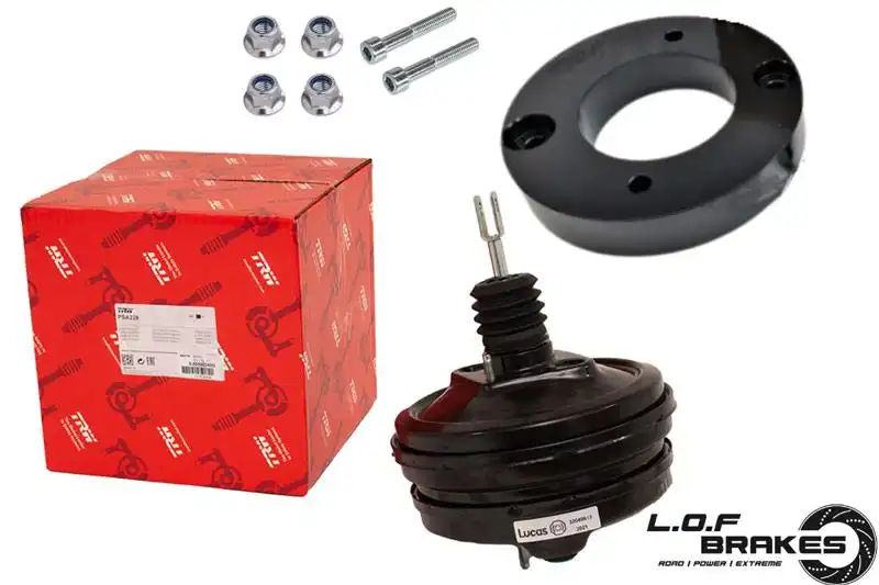 LOF POWERboost servo kit for non ABS Defender - Our new brake servo system to add extra stopping power to non ABS vehicles.