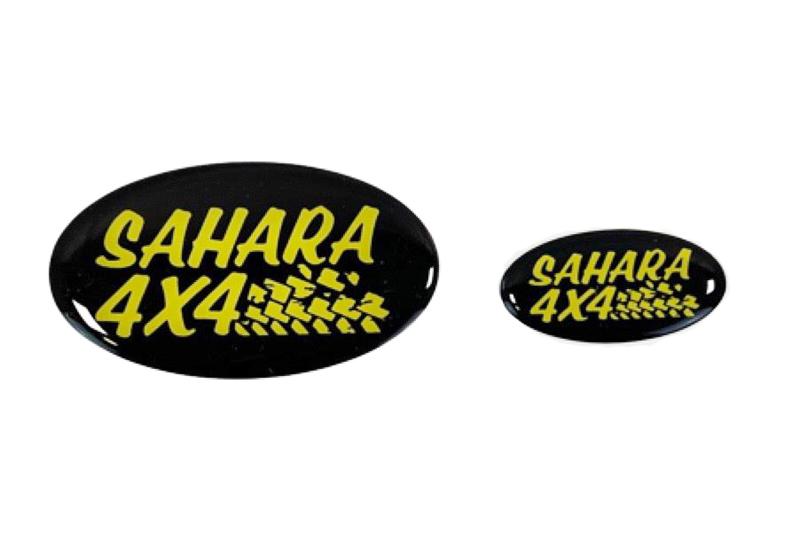 Sahara 4x4 Sticker LR - Sahara 4x4 inside sticker, Unit.