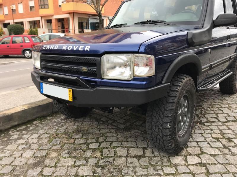Front winch bumper for Discovery I 
