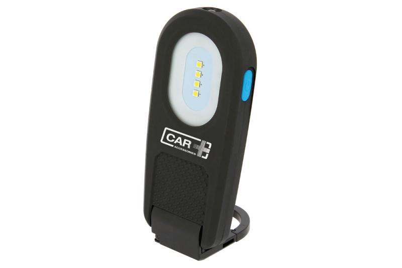 Lampara de trabajo COB LED recargable - Linterna COB LED Recargable USB Porttil Lmpara de Trabajo Base con Imn para Trabajo, Camping o Iluminacin Exterior