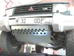 Skid Plate for engine bay and transmission for Mitsubishi Pajero V20