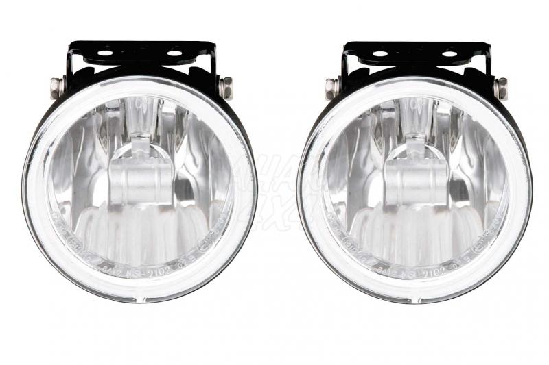 Fog Lights Race Sport 105mm x 75mm (clear lens)