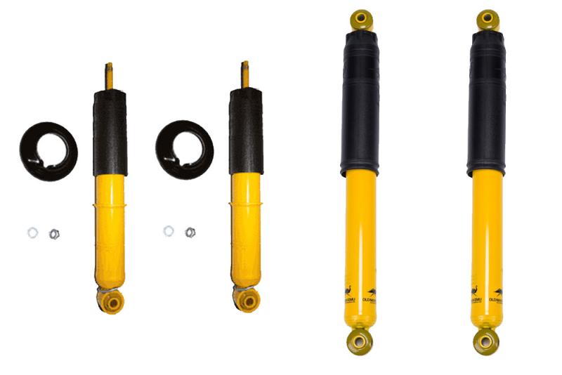 Kit de 4 Amortiguadores OME Nitro Charger Sport Isuzu DMAX 12-20 - Tarado Duro, para elevaciones de 0 a 4 cm, 