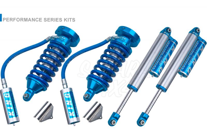 Kit 4 King Shocks 2.5 Navara D-40