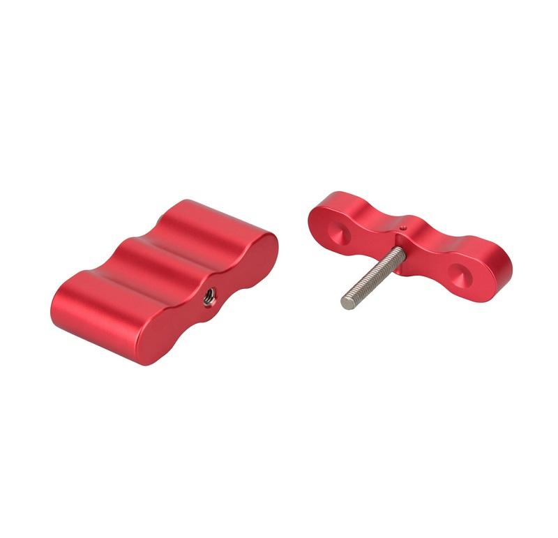 Soporte para deposito plastico overland Rojo  - Soporte para bidones con overland