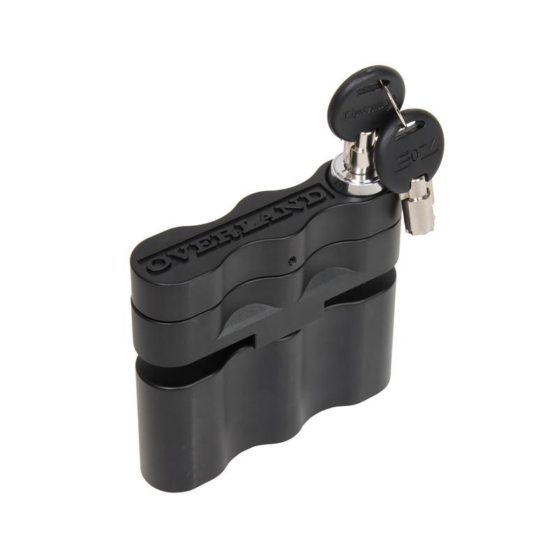 Overland Lockable Mount black colour  including Lock