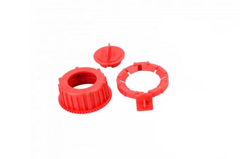 Overland Fuel Screw Cap Kit -Red