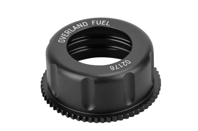 Tapón Overland Fuel CNC Aluminio -Negro