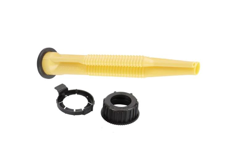 Overland Fuel Jerry Can Spout KIT Yellow-Fuel - Overland Fuel Classic Replacement Spout