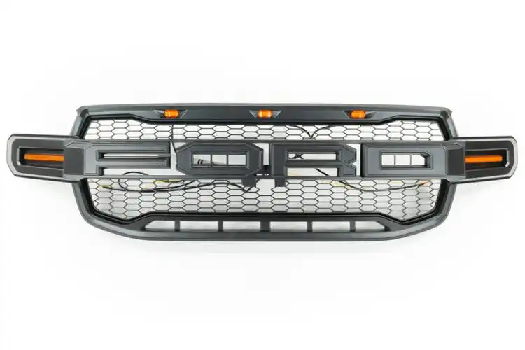 Grill with Ford emblem and LED lights OFD Ranger PY 23-present 