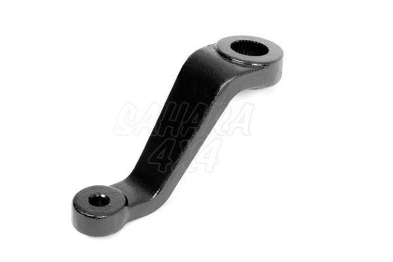 Brazo Pitman para Direccion , para elevaciones de +60mm a +100mm - Valido para Wrangler YJ ,de ballestas.