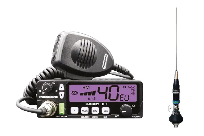 Pack emisora BARRY II+ (TXPR122) + antena IOWA S (AMMI220) 